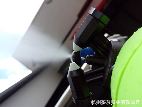 金洋6干雾二流体加湿器喷嘴特写