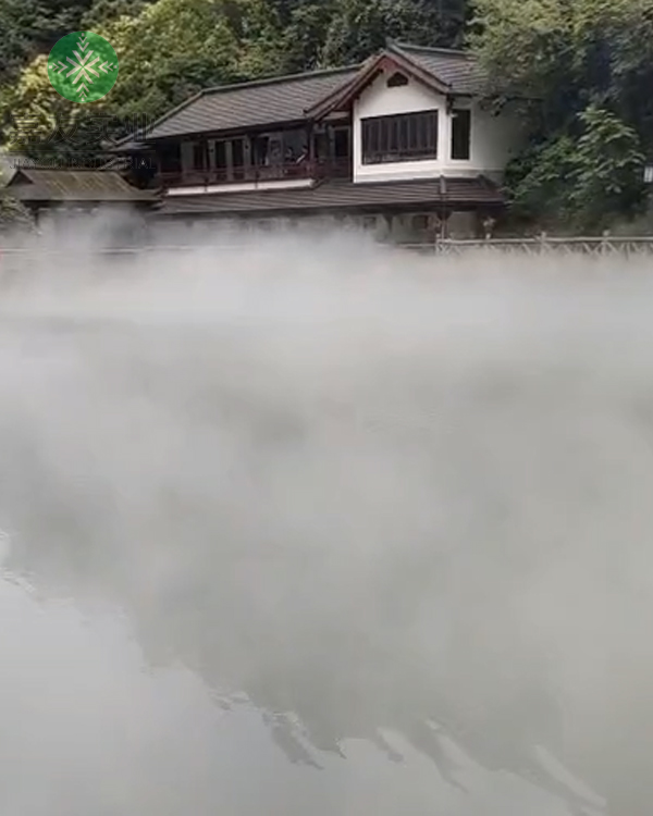 杭州嘉友为桐庐天子地景区安装雾森系统造雾降温