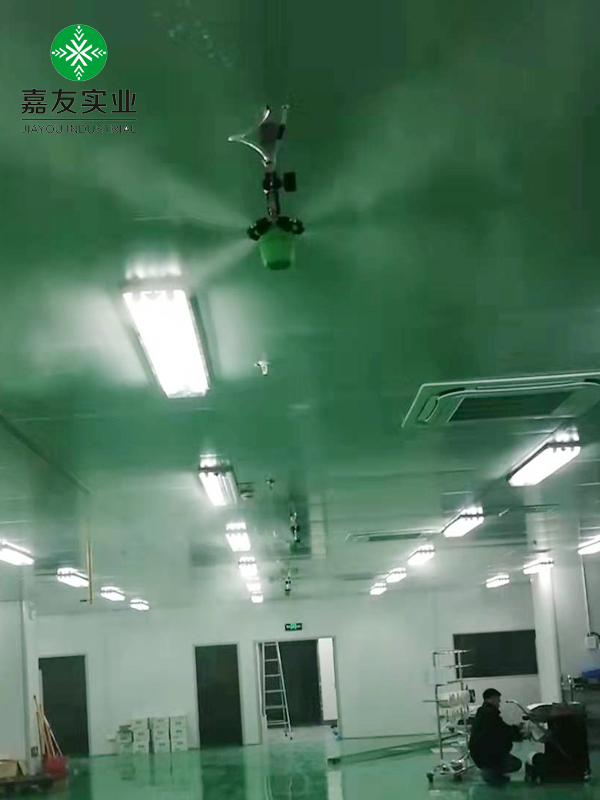 杭州嘉友携手大都市装饰制定国冶星智造电子车间加湿方案