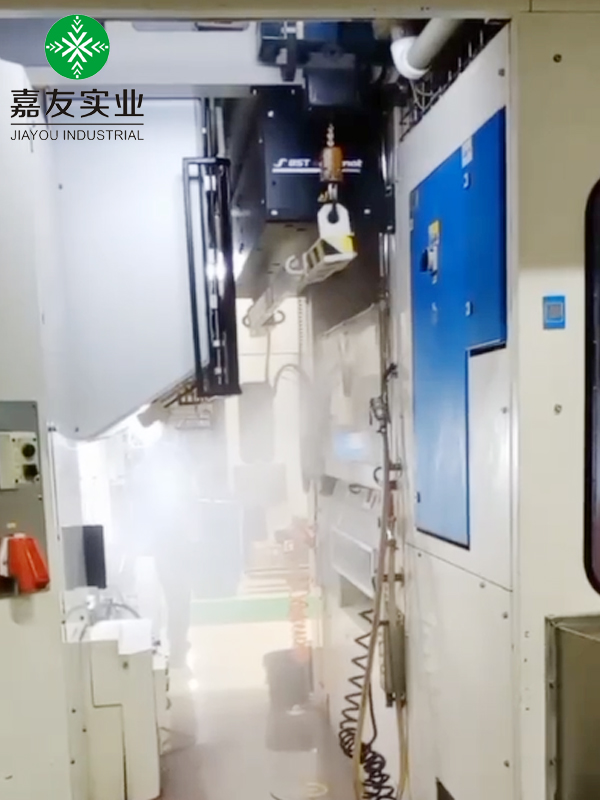 杭州嘉友为安诺设计印刷车间加湿方案-高压微雾加湿器案例