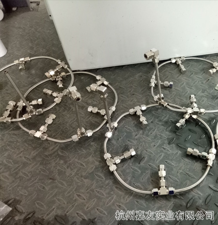 杭州嘉友为中石化科研项目设计管道加湿解决方案
