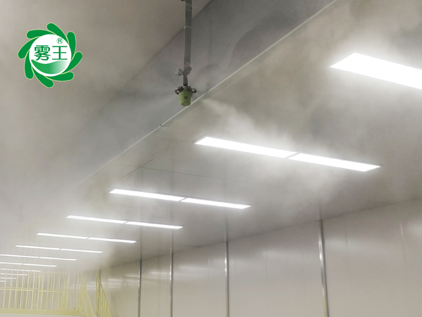 加湿案例|晶澳太阳能电池车间应用金洋6干雾加湿器增湿助生产